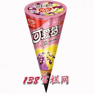 可爱多甜筒蓝莓芝士口味冰淇淋批发 67g 24支【停产】