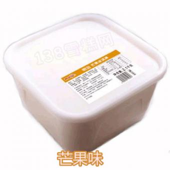 明治餐饮桶装冰淇淋芒果味大桶雪糕批发2.1kg 4L(独立发货)
