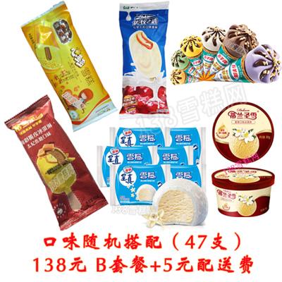 【团购】138元冰淇淋B套餐家庭/公司雪糕团购批发+5元配送费