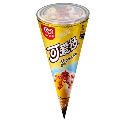 可爱多甜筒芒果酸奶口味冰淇淋批发 62g 24支